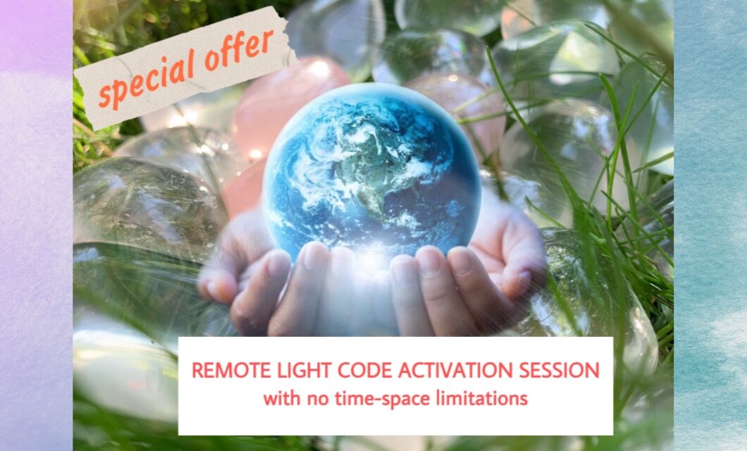 Remote Light Code Activation with your crystal