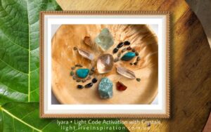 Crystal grid for space, Photo for interior, energy healing with crystals