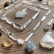 Individual Crystal Grid. Unique visual energy pattern